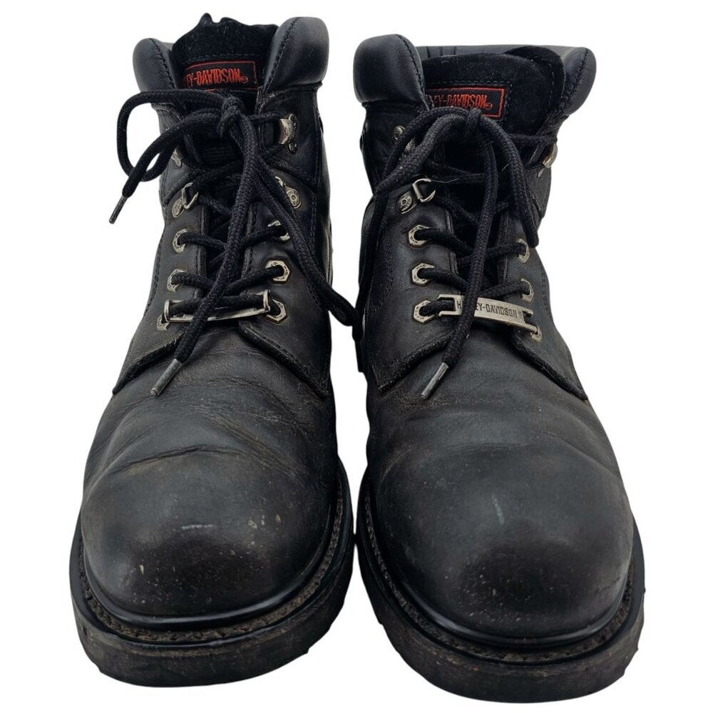 Harley-Davidson Mens 12 Wolverine Badlands 6 Inch Black Boots - Picture 10 of 16